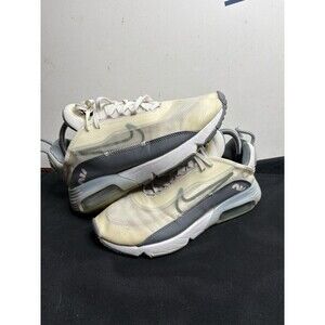 Nike Air Max 2090 Women's Athletic Sneakers Black Gray White Size 10 Running